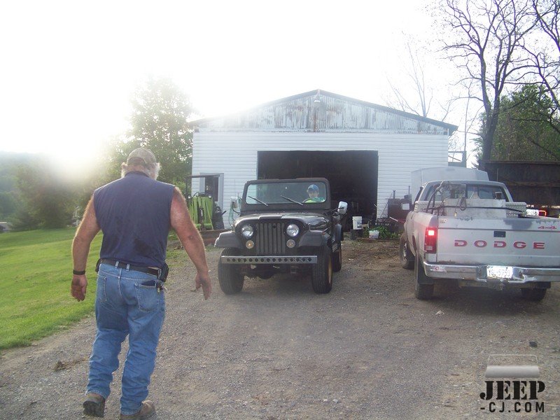 In The Driveway