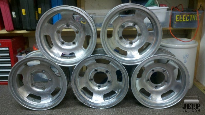 Jeep Cj Renegade Wheels For Sale--&gt;make Offer