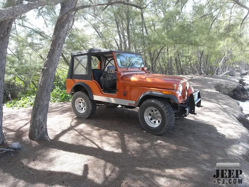 Jeep In The Bahamas