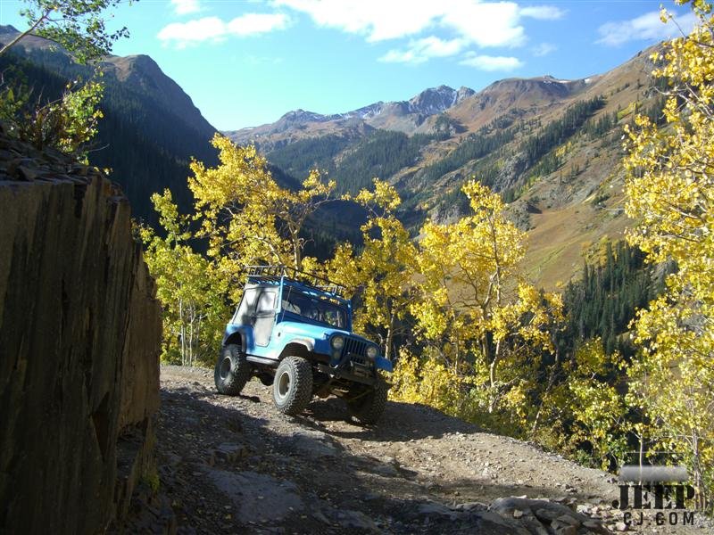 Jeeping In Govenor Basin Ouray With My Cj5