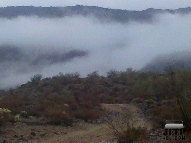 Low Cloud At Lake