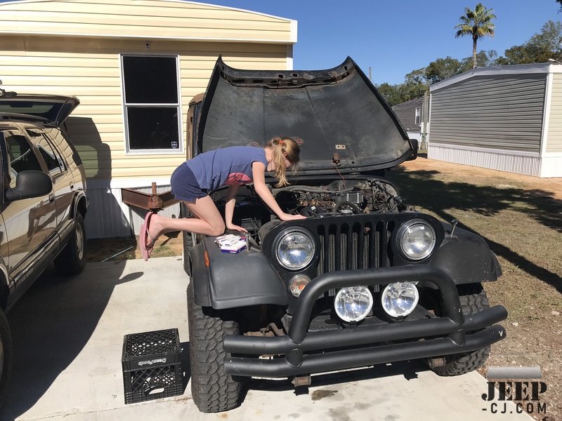 Mia Wrenching On The Cj