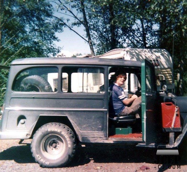 My 1st Jeep  1956 Willys Wagon Circa 1978