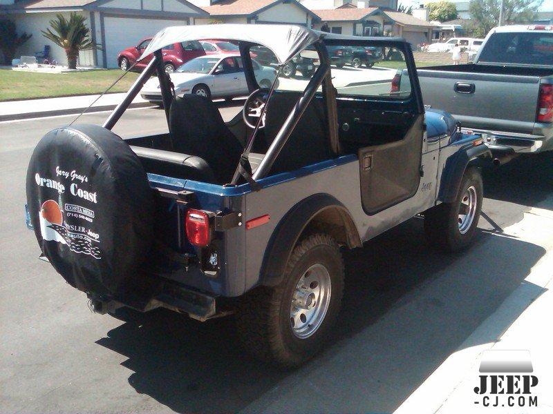 My 79 Cj7 Rear View