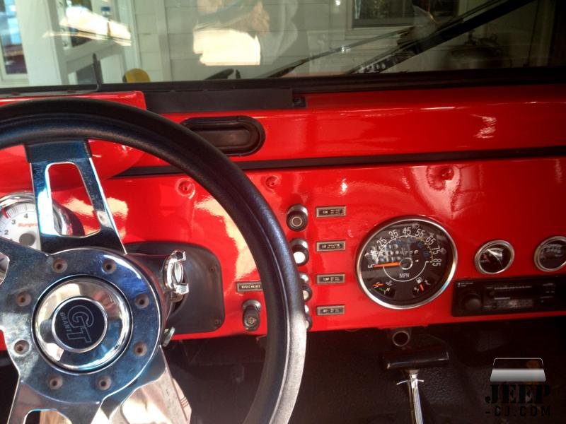 My Cj5 Dash