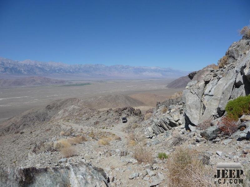 Near The Long Jong Looking Back Toward Sierras