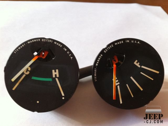 Original Stewart - Warner Gauges