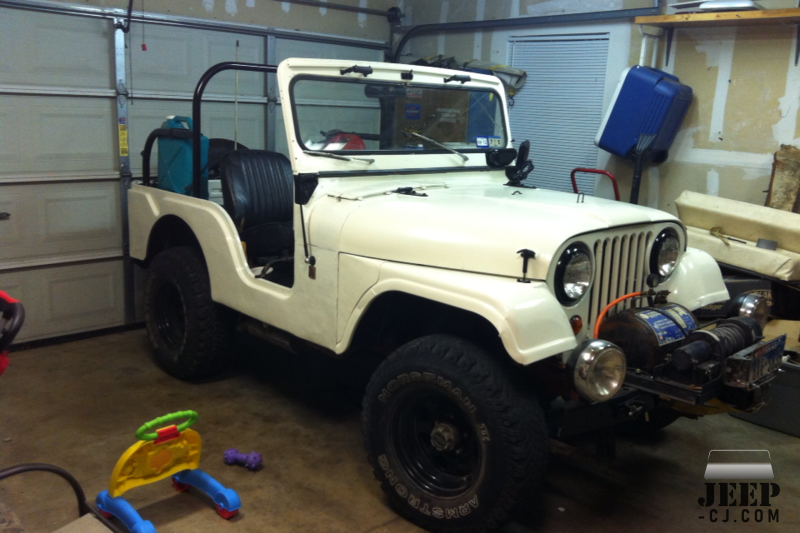 Painted Jeep