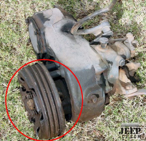 Parking Brake On Dana 18 Transfer Case