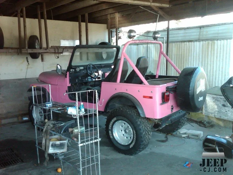 Pink Jeep