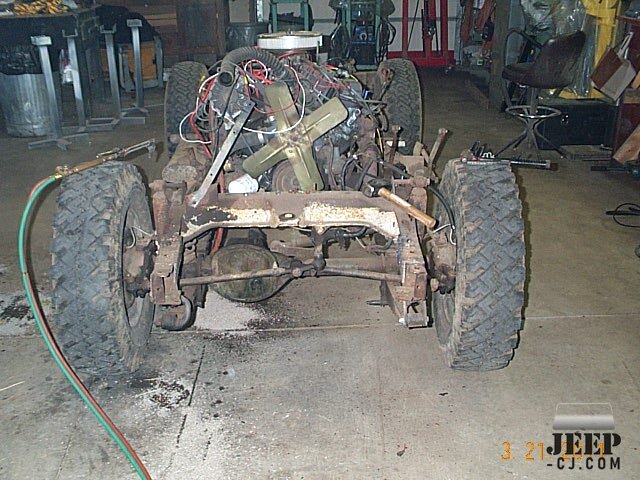 Rat Jeep Without Body