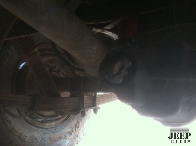 Rear Pinion Angle