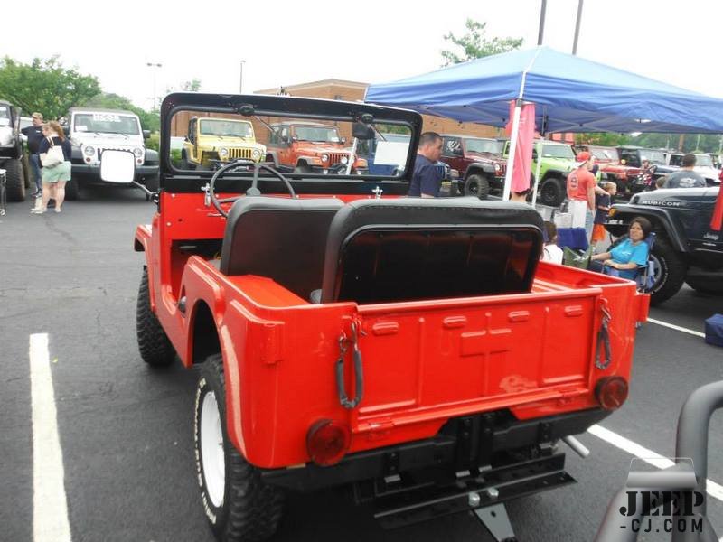 Red Cj5 Back