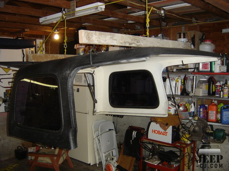 Self-made Hardtop Hoist