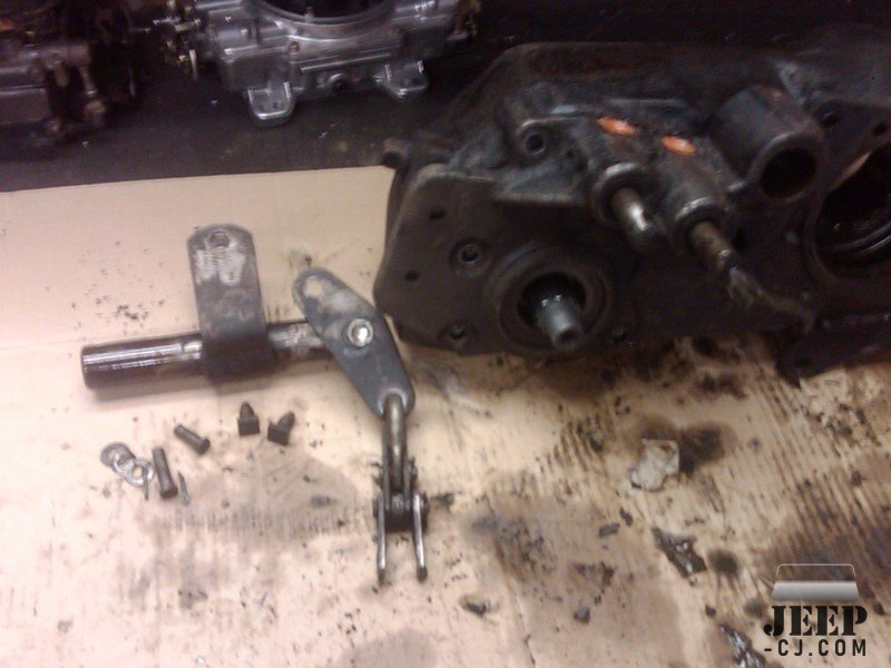 Shift Linkage Removed