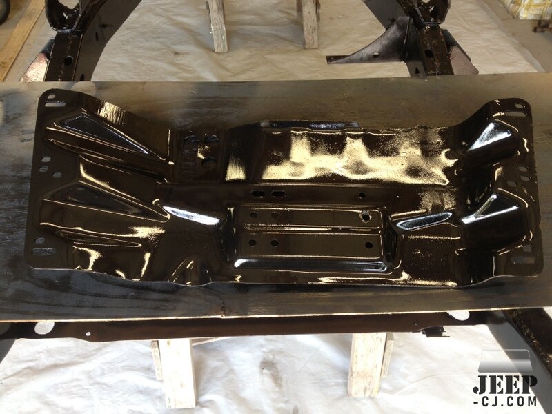 Skid Plate After Paint