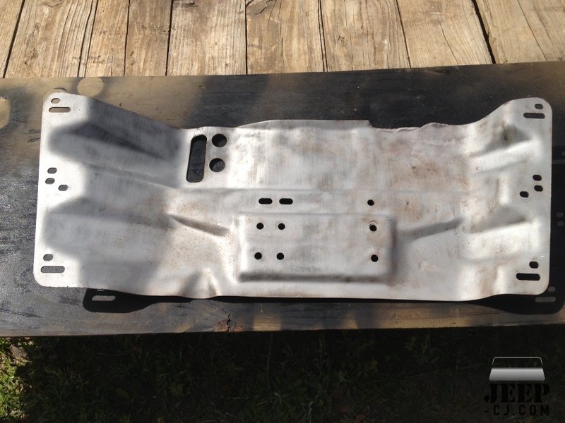 Skid Plate Before Paint