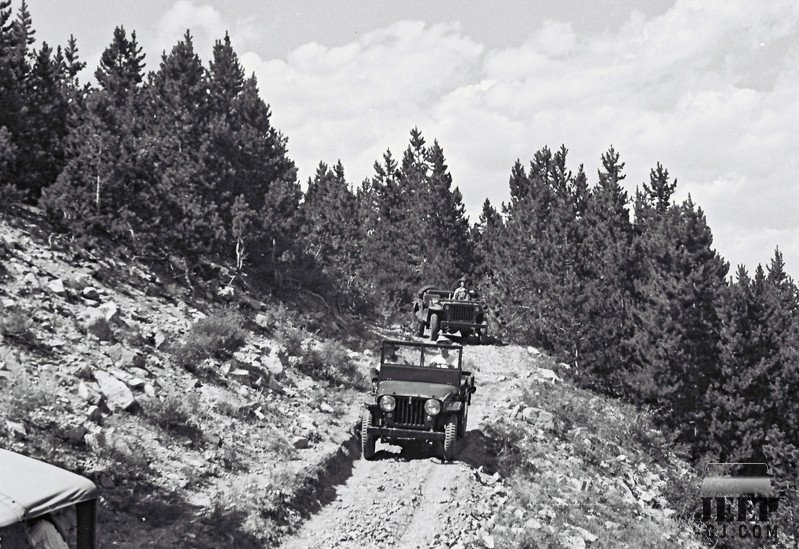 Steam Engine Black Canyon Trail Jeeps 1947-49