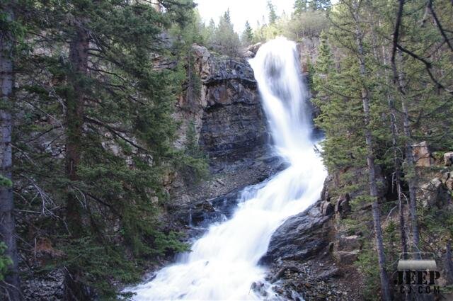 Waterfall In The La Plata Mts