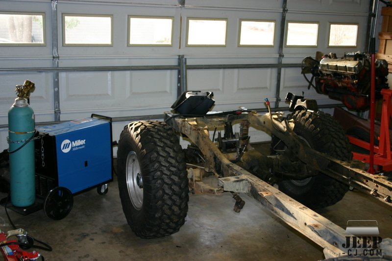 Welding The Frame