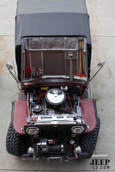 Willys  Open Hood