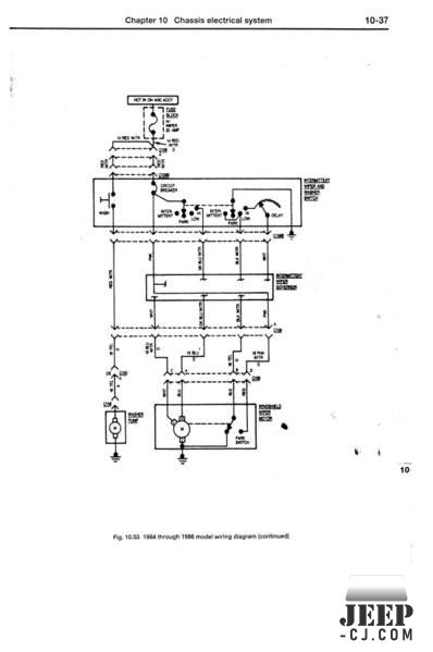 Wiper Wiring Diagram