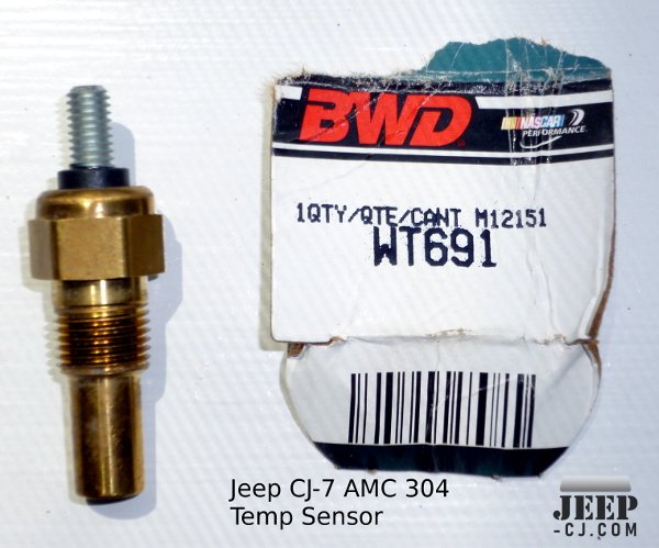 Wt691 Jeep Cj-7 Amc 304 Heat Sensor